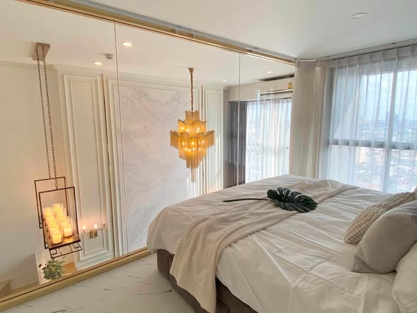 bedroom of KnightsBridge Prime Sathon