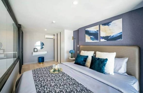 bedroom of KnightsBridge Prime Sathon