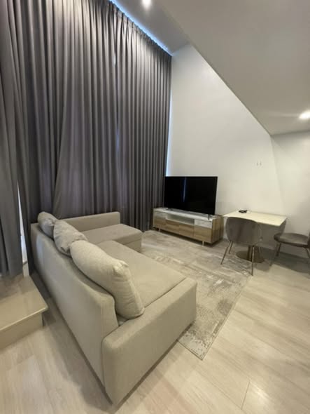 bedroom and living room of KnightsBridge Prime Sathon