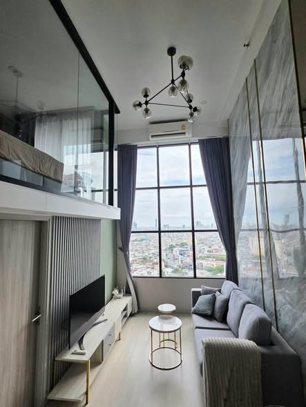 bedroom and living room and room interior of KnightsBridge Prime Sathon