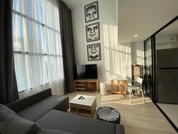 bedroom and living room and room interior of KnightsBridge Prime Sathon