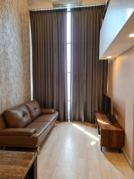 bedroom and living room and room interior and bathroom of KnightsBridge Prime Sathon