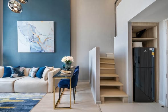 living room of KnightsBridge Prime Sathon