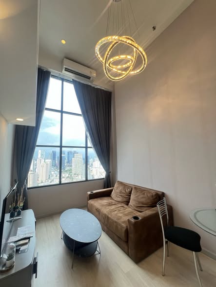 living room of KnightsBridge Prime Sathon
