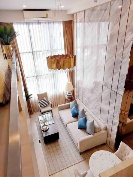 living room of KnightsBridge Prime Sathon
