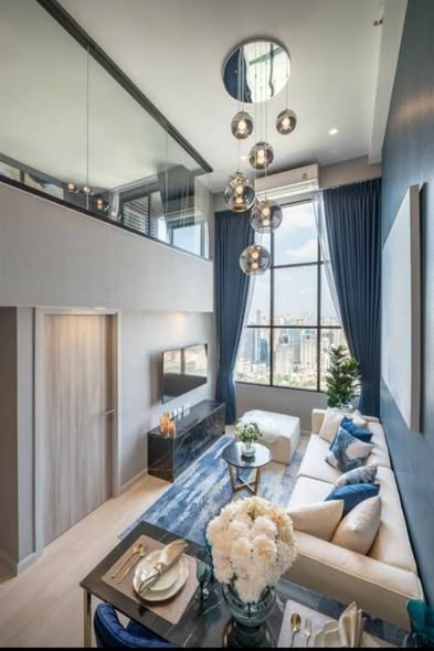 living room of KnightsBridge Prime Sathon