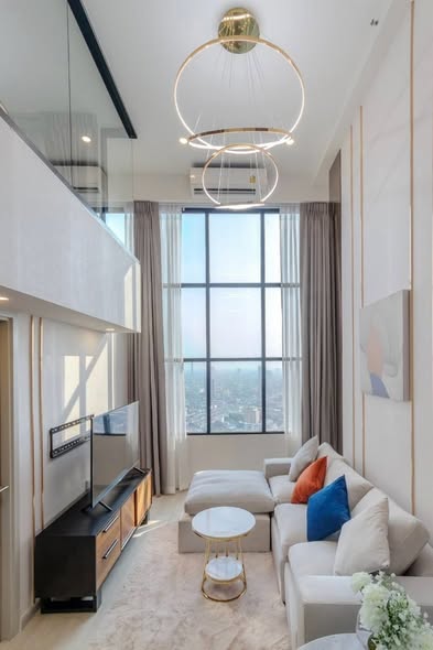 living room of KnightsBridge Prime Sathon