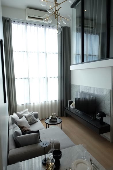 living room of KnightsBridge Prime Sathon