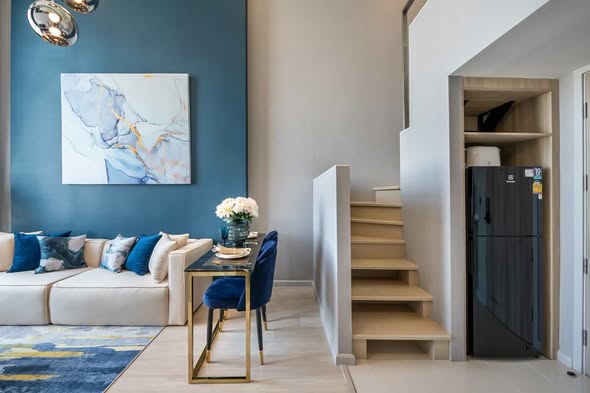 living room of KnightsBridge Prime Sathon