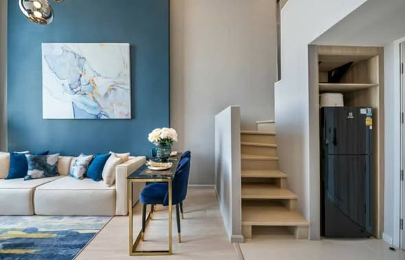 living room of KnightsBridge Prime Sathon