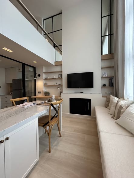 living room of KnightsBridge Prime Sathon