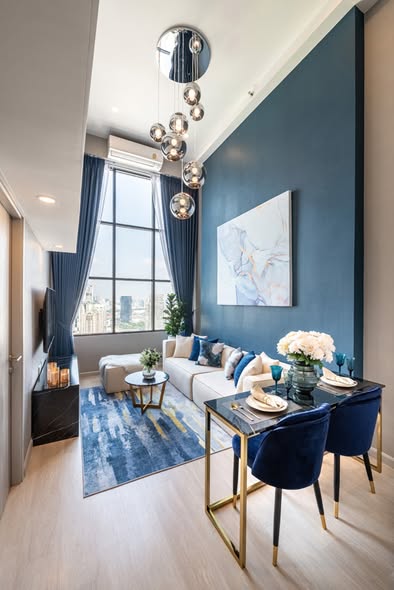 living room of KnightsBridge Prime Sathon
