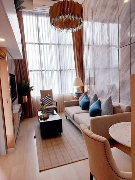 living room of KnightsBridge Prime Sathon