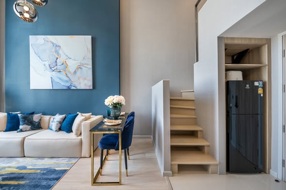 living room of KnightsBridge Prime Sathon