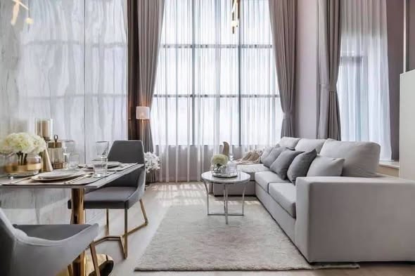 living room of KnightsBridge Prime Sathon