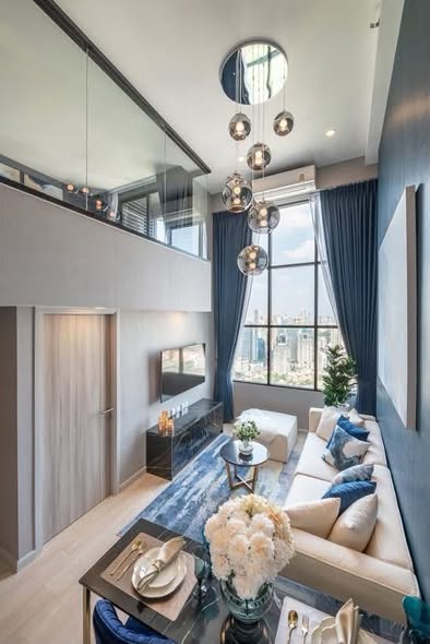 living room of KnightsBridge Prime Sathon