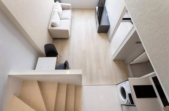 living room of KnightsBridge Prime Sathon