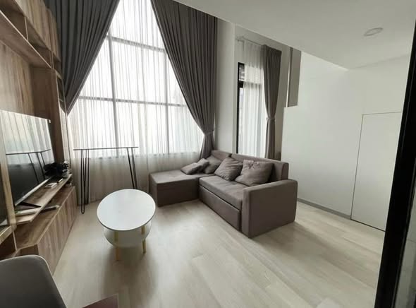 living room and bedroom and room interior of KnightsBridge Prime Sathon
