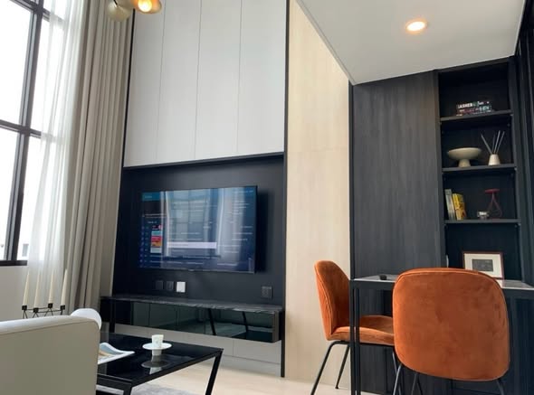 living room and room interior of KnightsBridge Prime Sathon