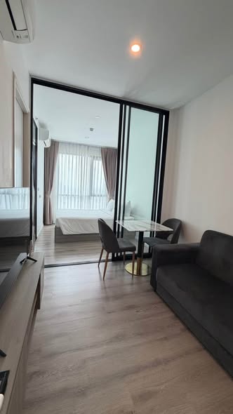 living room and bedroom of Knightsbridge Sukhumvit-Thepharak