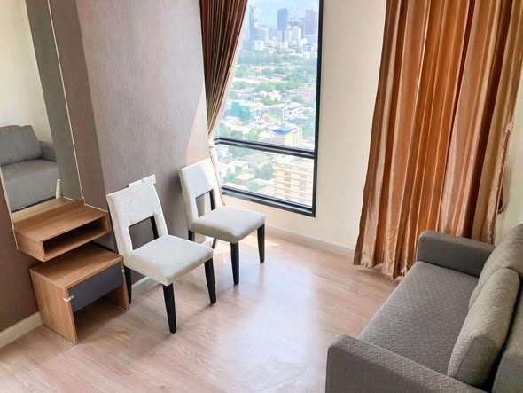 living room and bedroom of KPN The Capital Condo