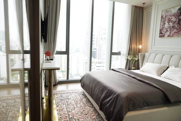 bedroom of KRAAM Sukhumvit 26 (คราม สุขุมวิท 26)