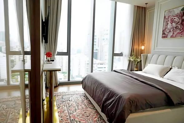 bedroom of KRAAM Sukhumvit 26 (คราม สุขุมวิท 26)