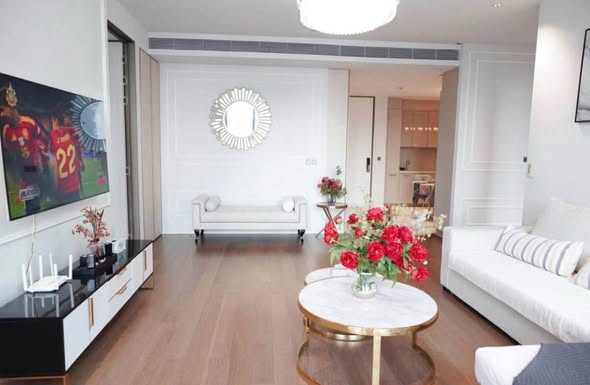 living room of KRAAM Sukhumvit 26 (คราม สุขุมวิท 26)