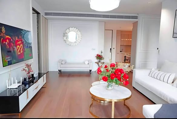living room of KRAAM Sukhumvit 26 (คราม สุขุมวิท 26)