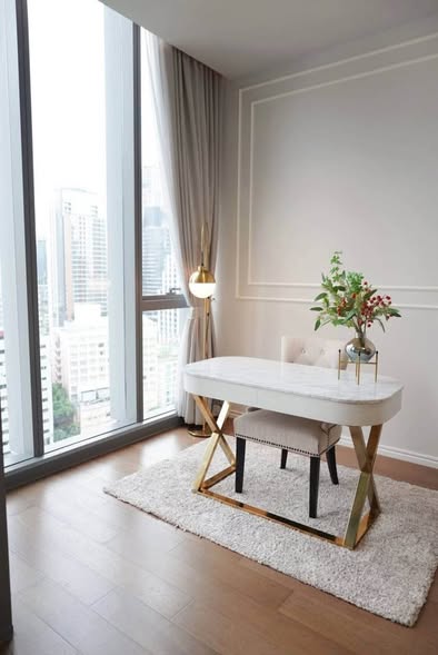 living room and bedroom of KRAAM Sukhumvit 26 (คราม สุขุมวิท 26)