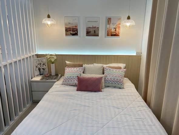 bedroom of Lanna Nakorn Condominium Building C ลานนานคร คอนโด เชียงใหม่