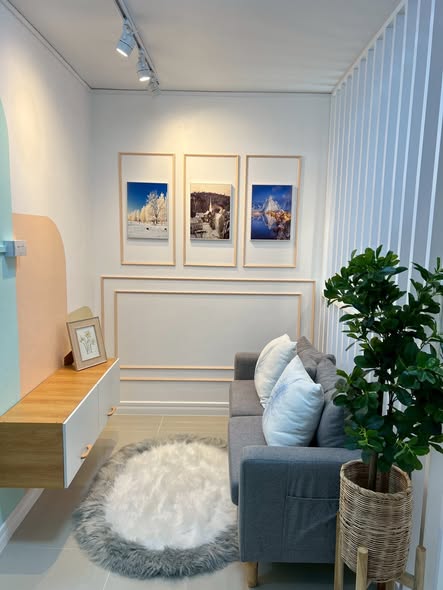 living room of Lanna Nakorn Condominium Building C ลานนานคร คอนโด เชียงใหม่