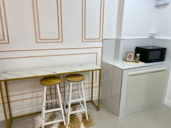 room interior and bathroom of Lanna Nakorn Condominium Building C ลานนานคร คอนโด เชียงใหม่