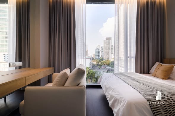 bedroom of LAVIQ Sukhumvit 57