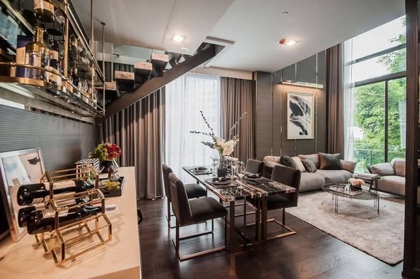 living room of LAVIQ Sukhumvit 57
