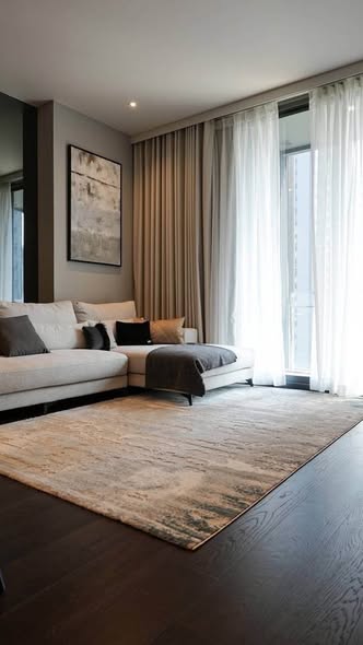 living room and bedroom and room interior of LAVIQ Sukhumvit 57
