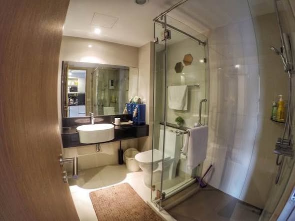 bedroom and bathroom of Le Cote Thong Lo 8