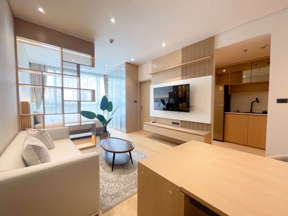 living room of Le Luk Condominium
