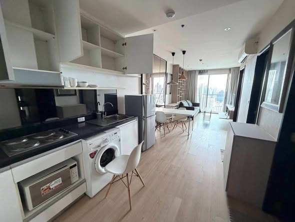 living room and kitchen of Le Luk Condominium