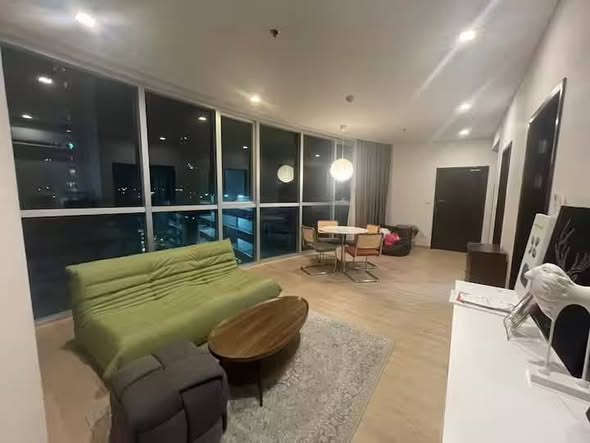 living room and room interior of Le Luk Condominium