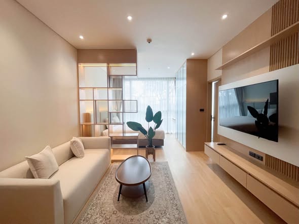 living room and room interior of Le Luk Condominium