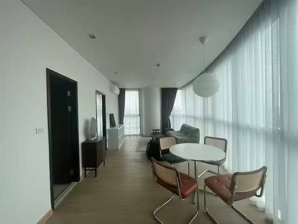 living room and room interior of Le Luk Condominium