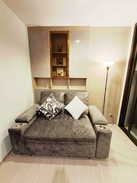 bedroom and living room of Life Asoke – Rama 9