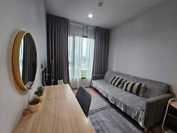 bedroom and living room of Life Asoke – Rama 9