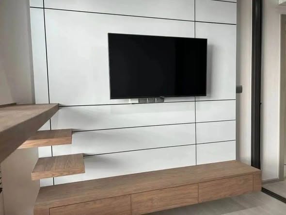 living room and room interior of Life Asoke – Rama 9
