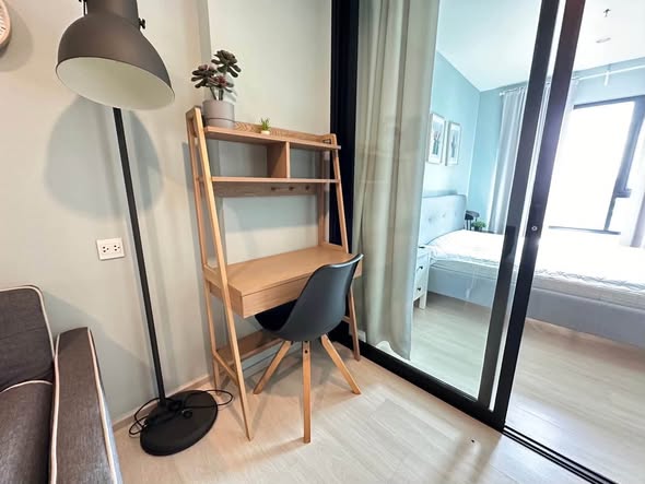 bedroom and room interior of Life Asoke