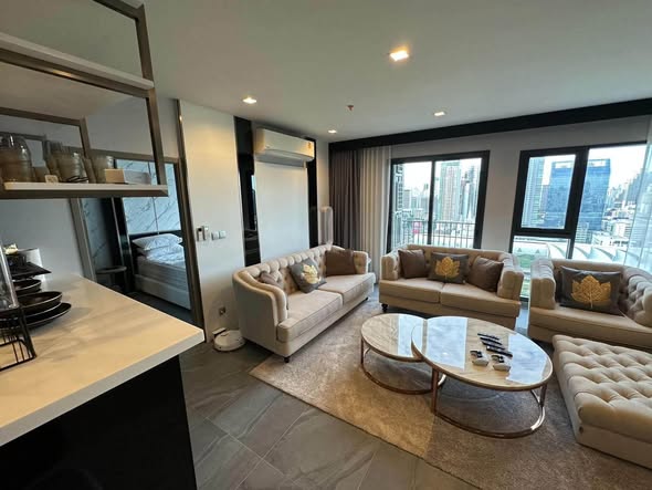 living room of Life Asoke Hype