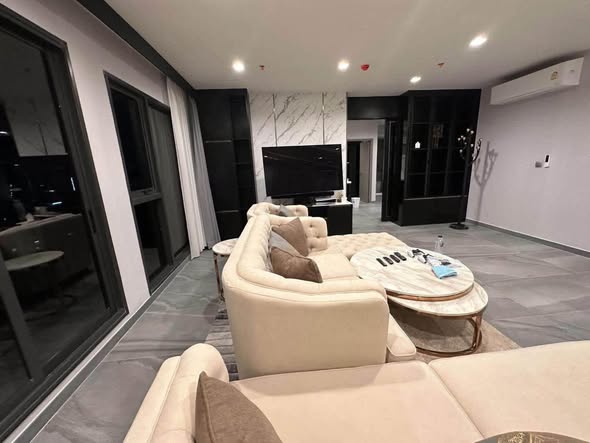 living room and room interior of Life Asoke Hype