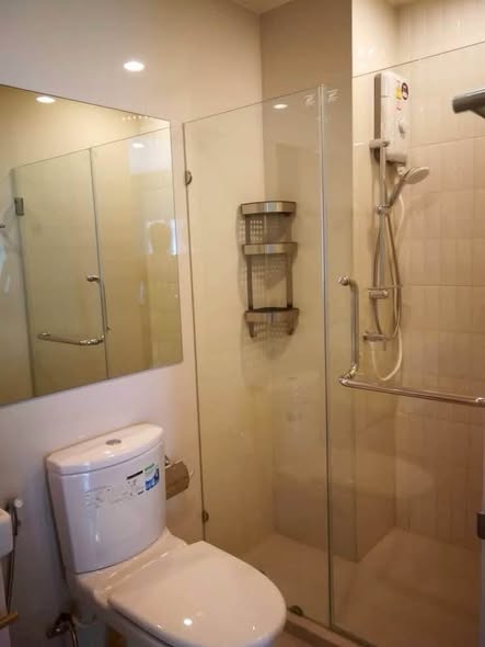 room interior and bathroom of Life Asoke
