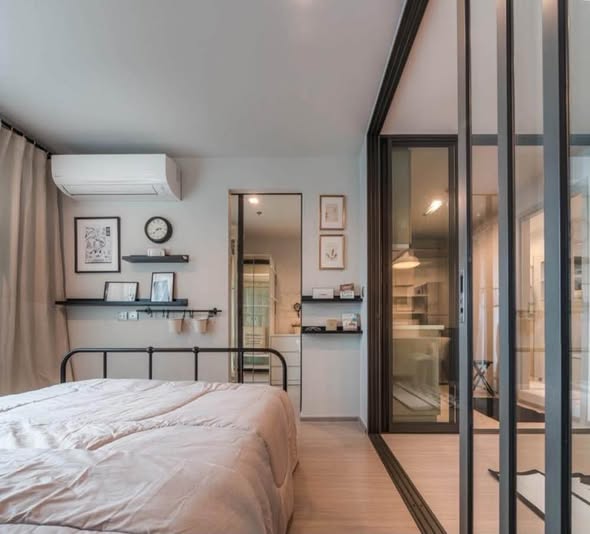 bedroom and room interior of Life Ladprao